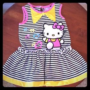 Striped Hello Kitty Dress